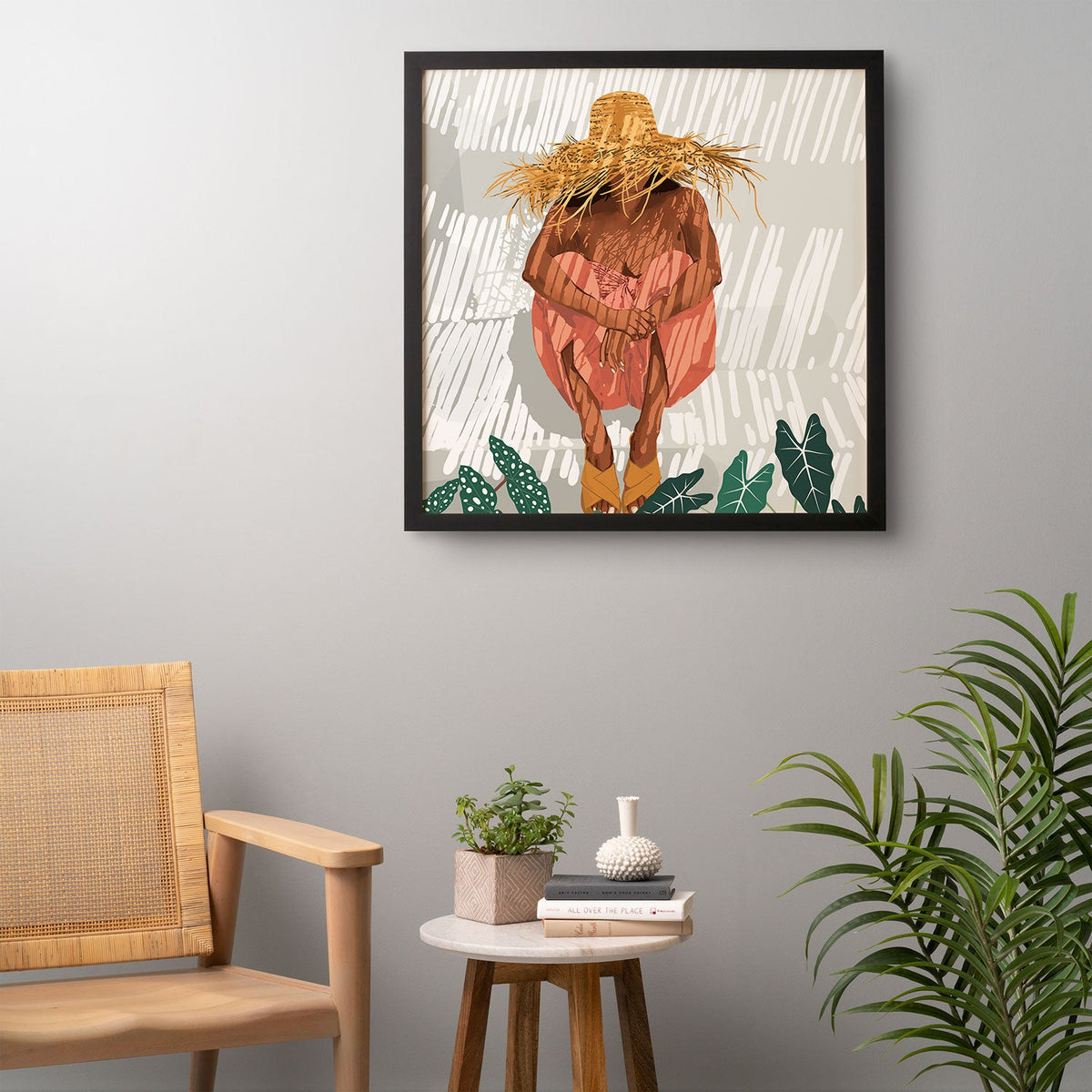 83 Oranges Bohemian Vacay Framed Wall Art