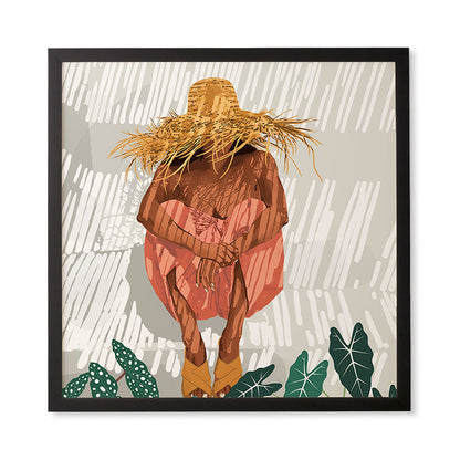 83 Oranges Bohemian Vacay Framed Wall Art
