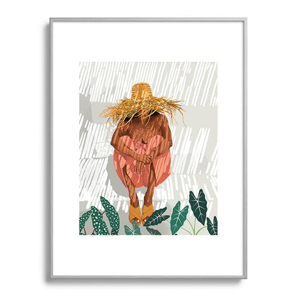 83 Oranges Bohemian Vacay Metal Framed Art Print