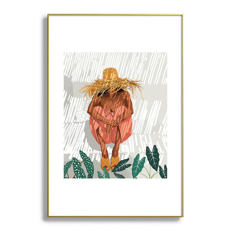 83 Oranges Bohemian Vacay Metal Framed Art Print