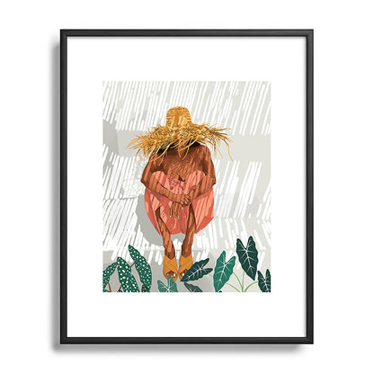83 Oranges Bohemian Vacay Metal Framed Art Print