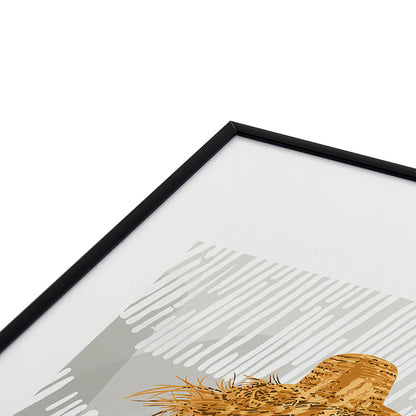 83 Oranges Bohemian Vacay Metal Framed Art Print