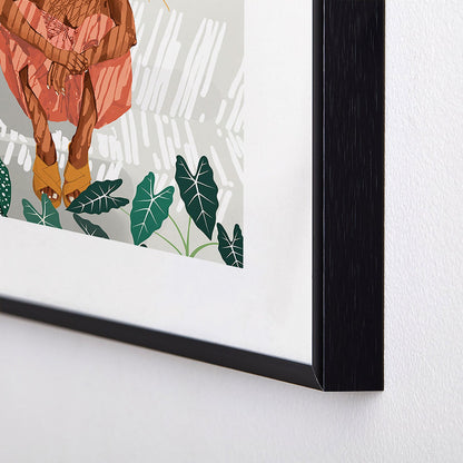 83 Oranges Bohemian Vacay Metal Framed Art Print