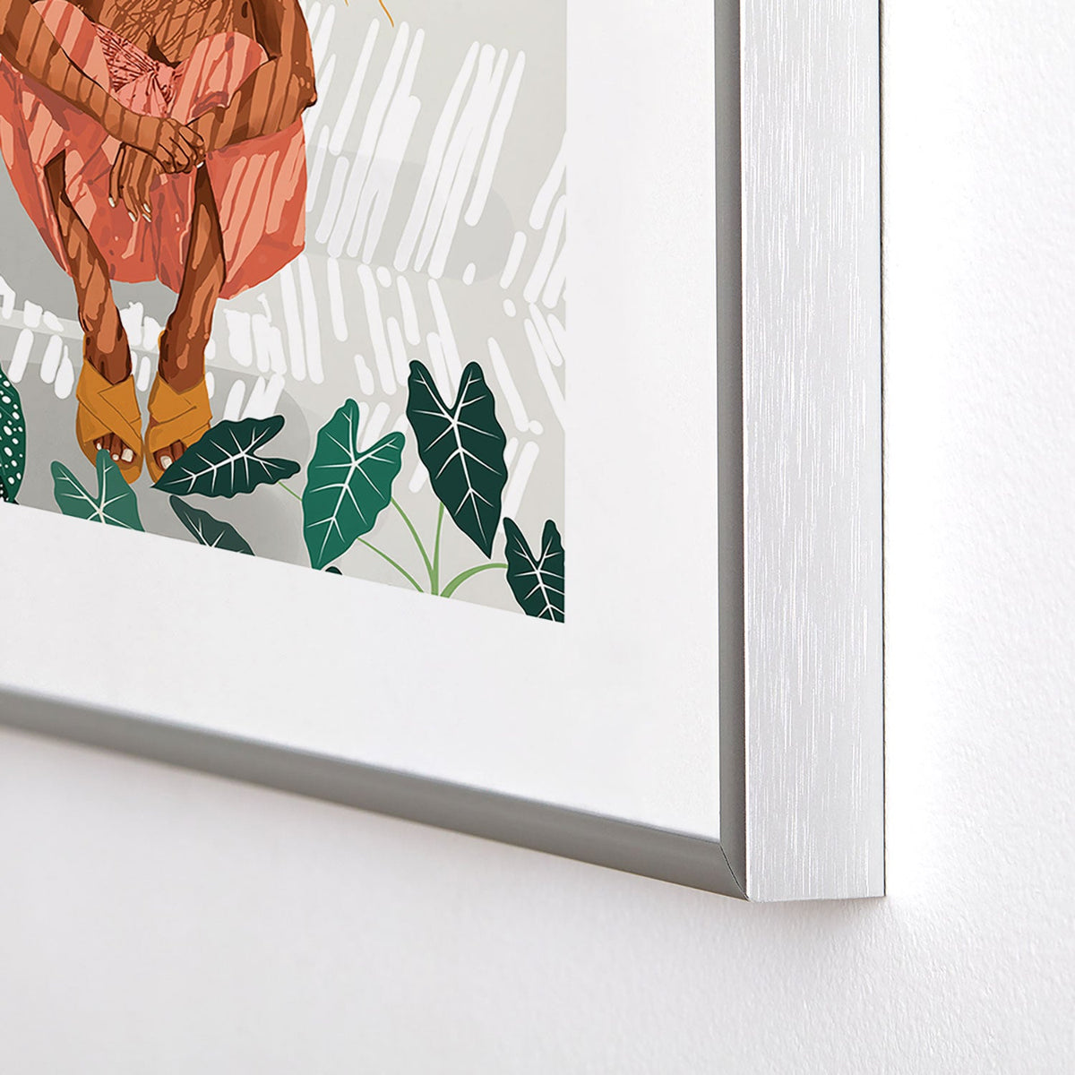 83 Oranges Bohemian Vacay Metal Framed Art Print