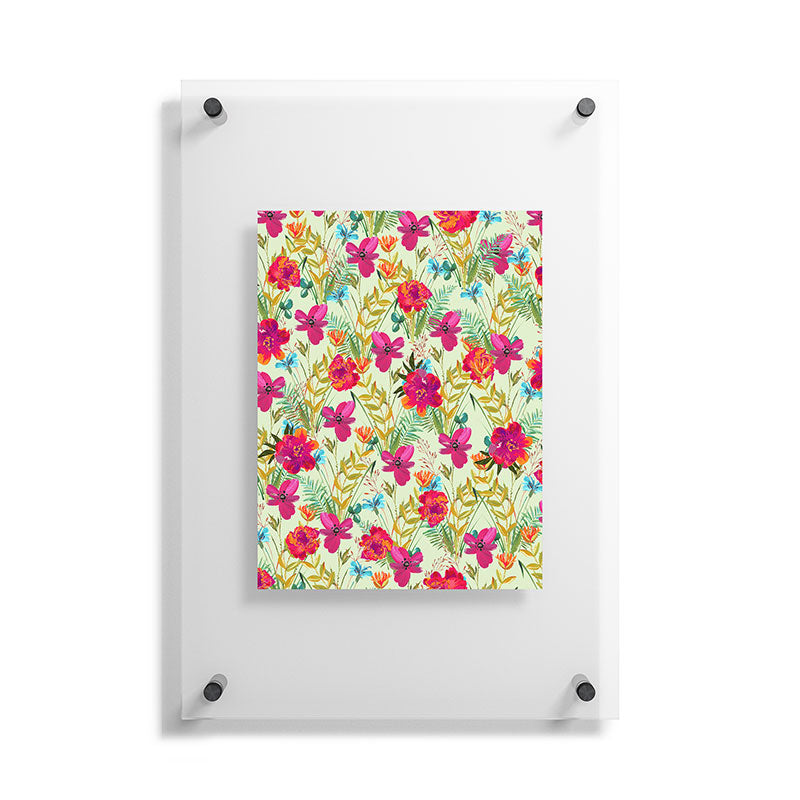 83 Oranges Bon heur Floating Acrylic Print