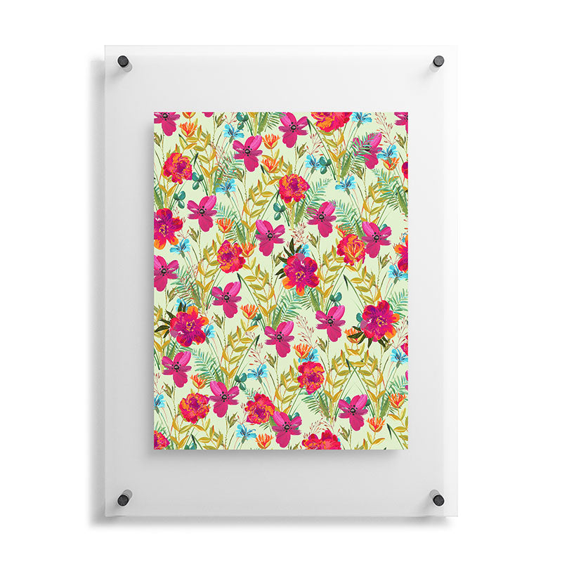 83 Oranges Bon heur Floating Acrylic Print
