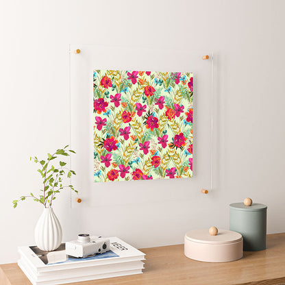 83 Oranges Bon heur Floating Acrylic Print