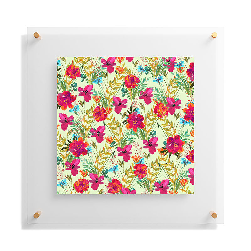 83 Oranges Bon heur Floating Acrylic Print