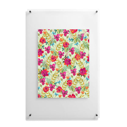 83 Oranges Bon heur Floating Acrylic Print