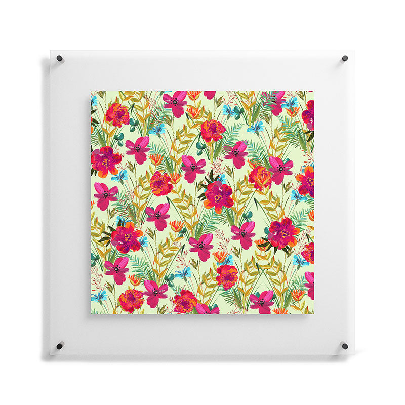 83 Oranges Bon heur Floating Acrylic Print