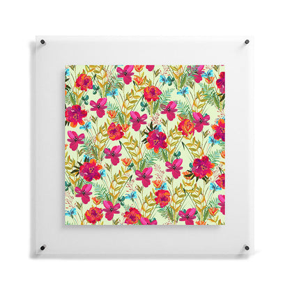 83 Oranges Bon heur Floating Acrylic Print