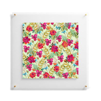 83 Oranges Bon heur Floating Acrylic Print