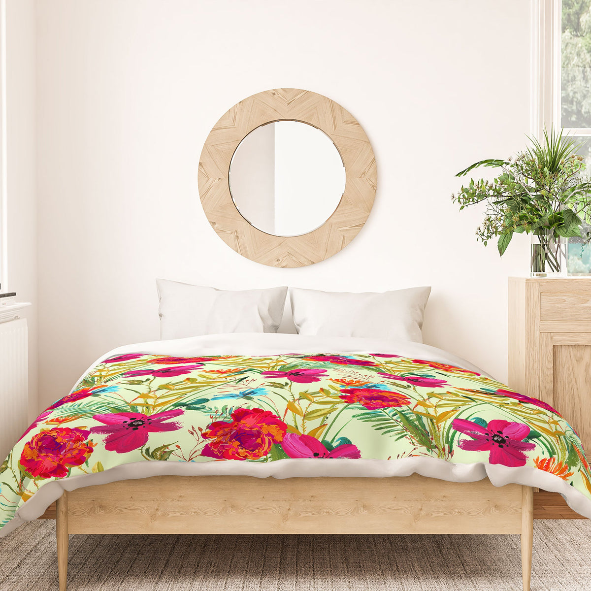83 Oranges Bon heur Duvet Cover