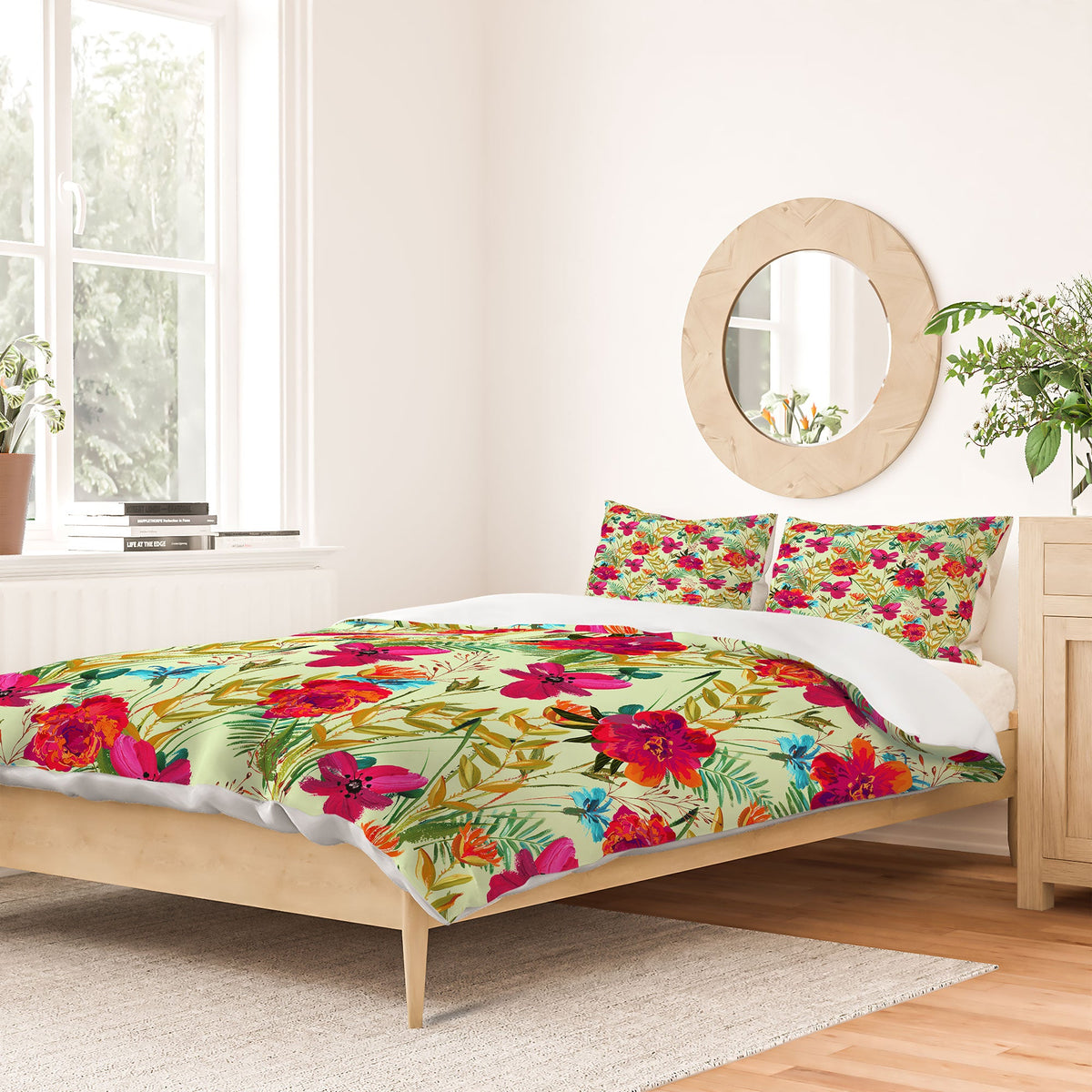 83 Oranges Bon heur Duvet Cover