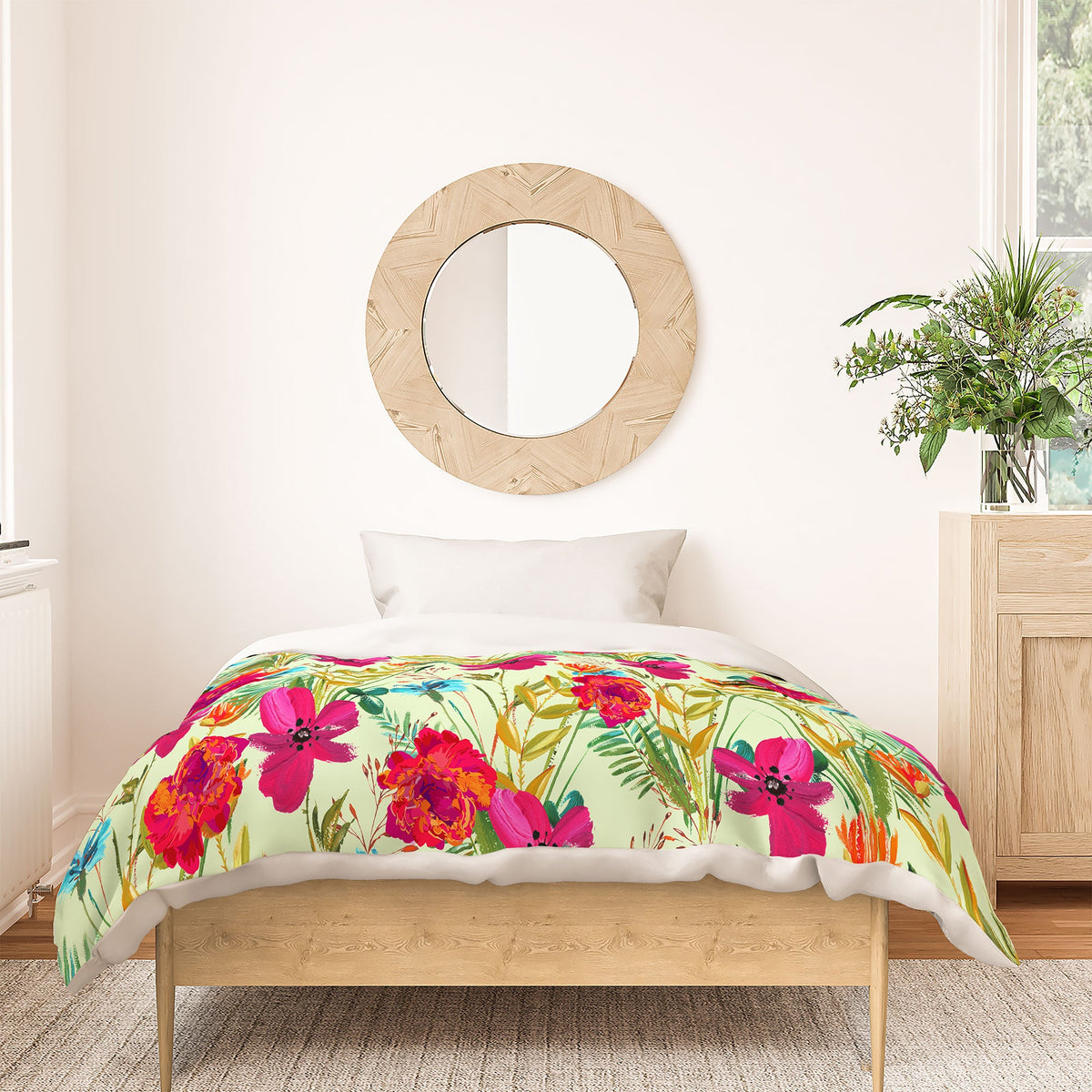 83 Oranges Bon heur Duvet Cover