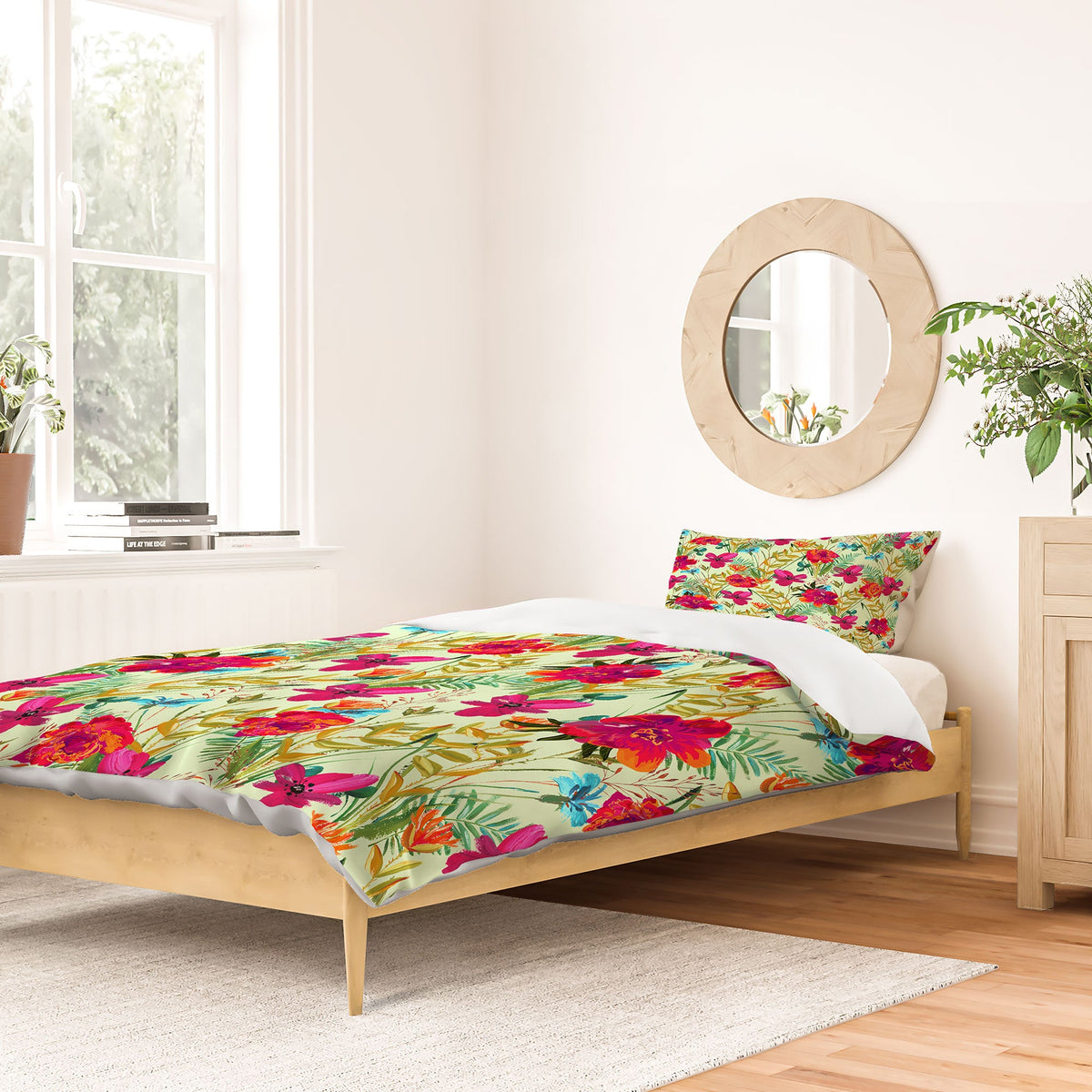 83 Oranges Bon heur Duvet Cover