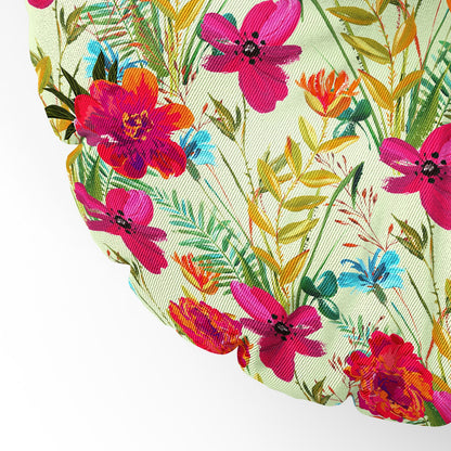 83 Oranges Bon heur Floor Pillow Round