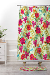 83 Oranges Bon heur Shower Curtain And Mat