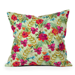 83 Oranges Bon heur Throw Pillow