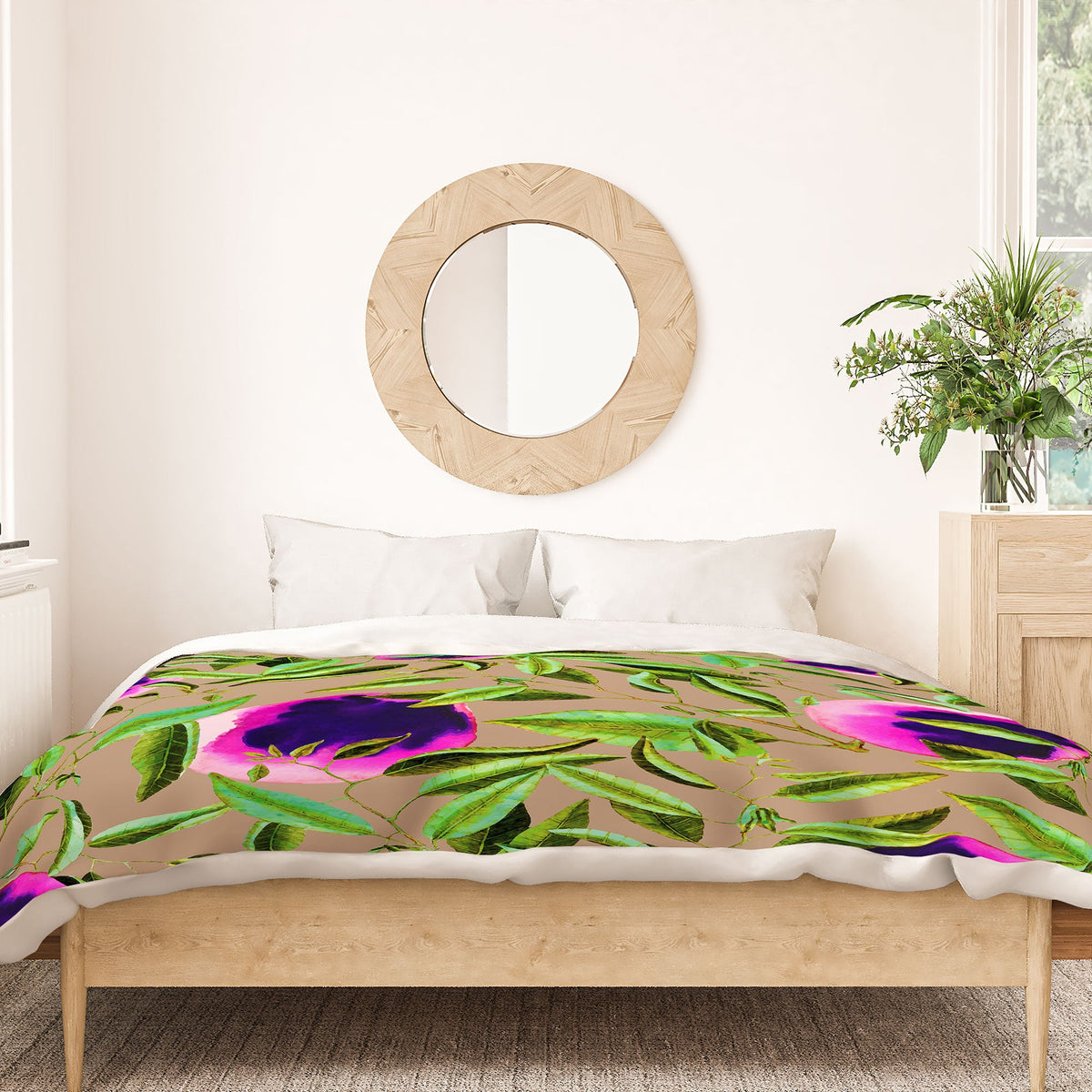83 Oranges Bon Vivant Duvet Cover