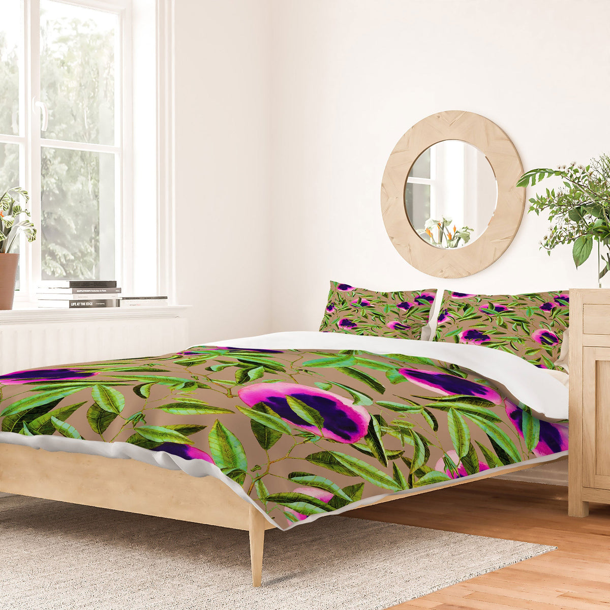 83 Oranges Bon Vivant Duvet Cover