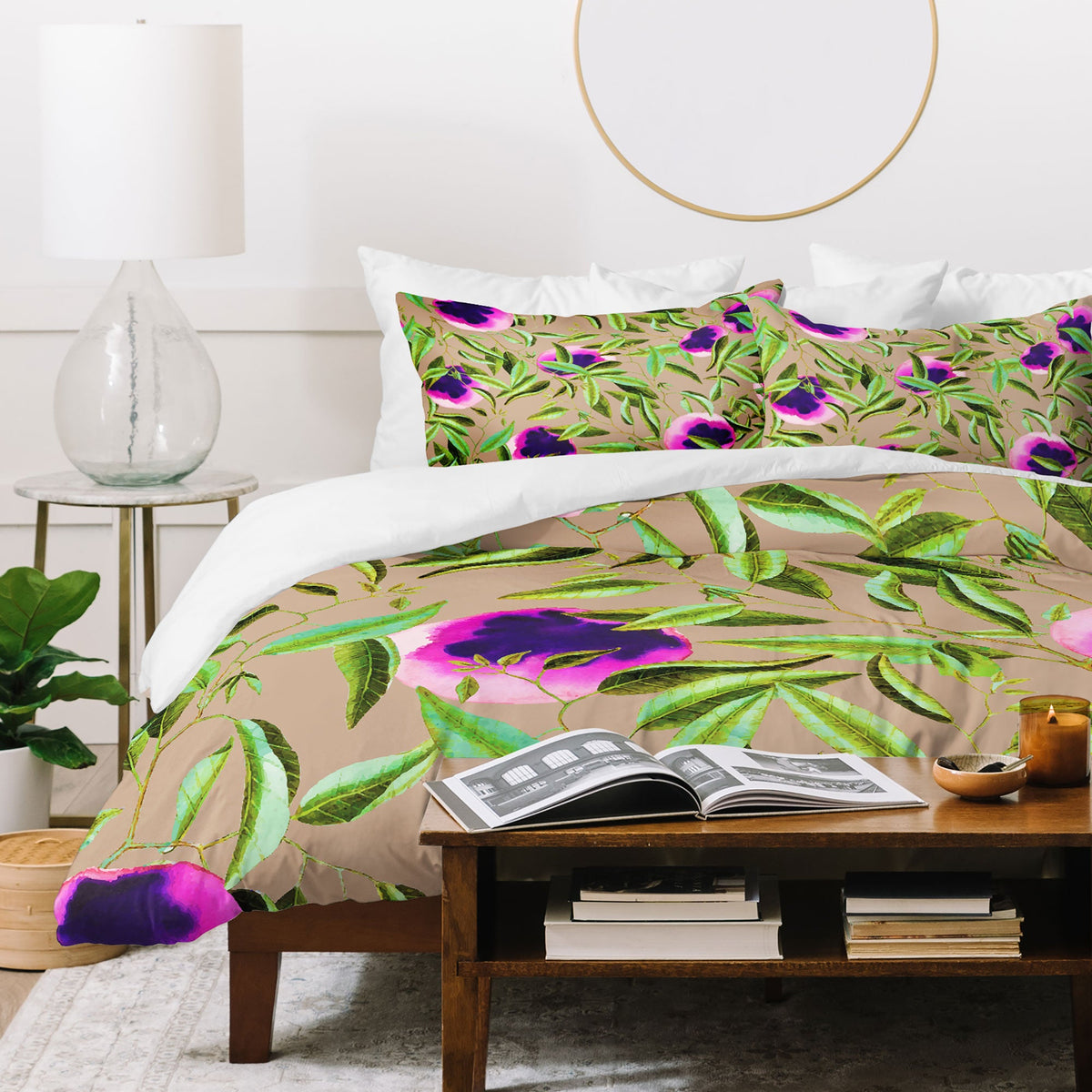83 Oranges Bon Vivant Duvet Cover