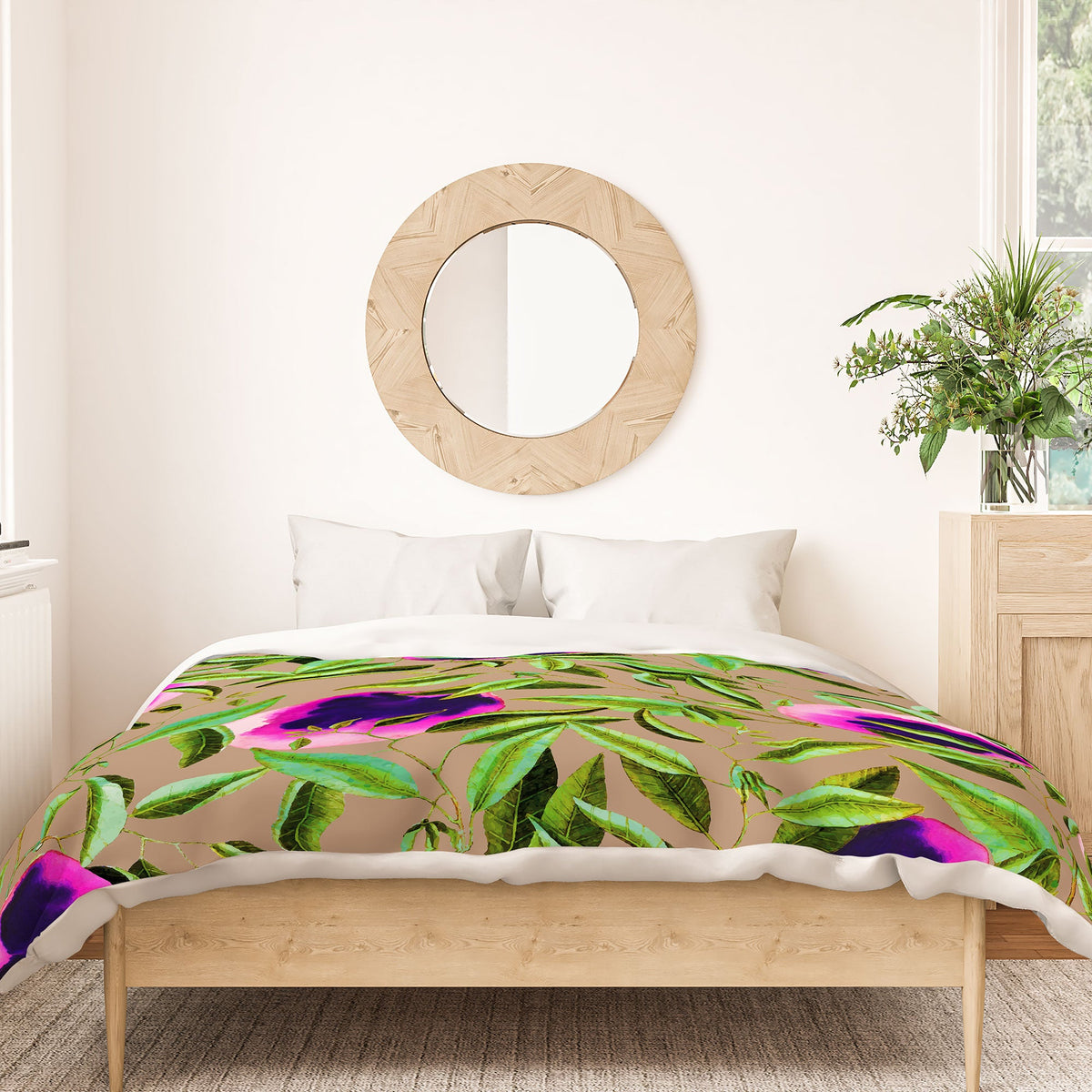 83 Oranges Bon Vivant Duvet Cover