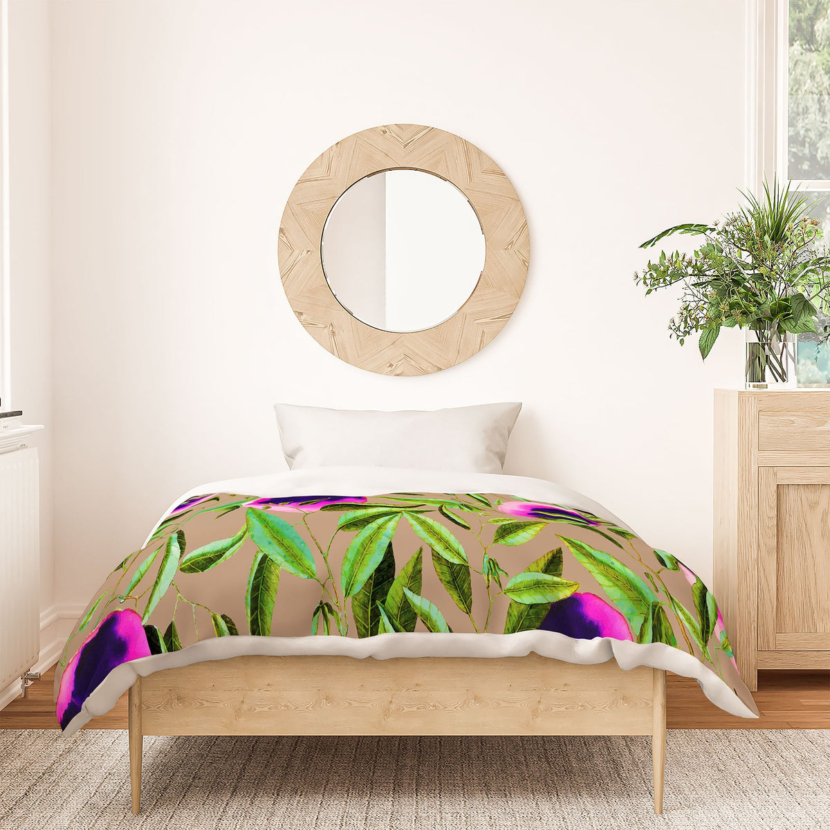 83 Oranges Bon Vivant Duvet Cover