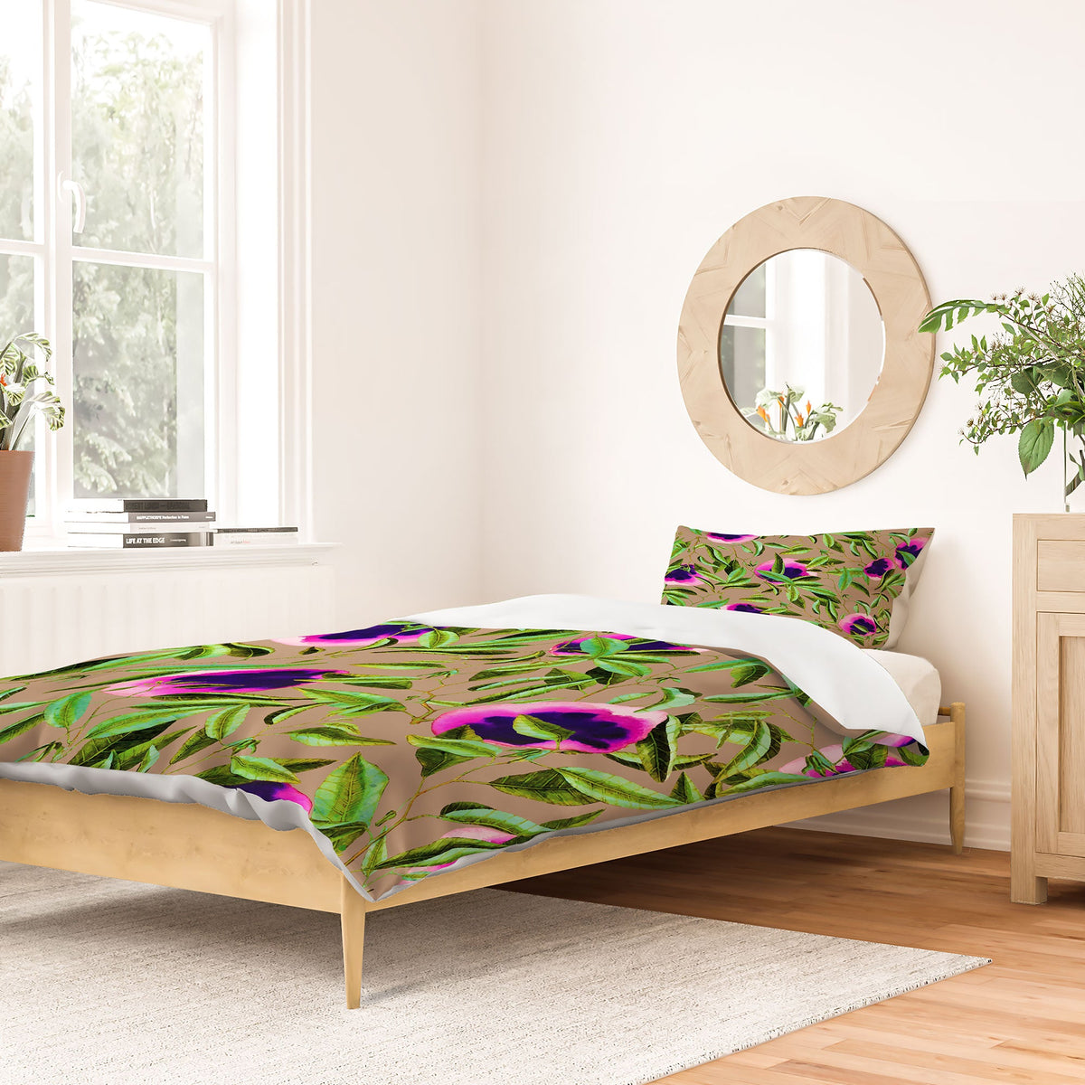 83 Oranges Bon Vivant Duvet Cover