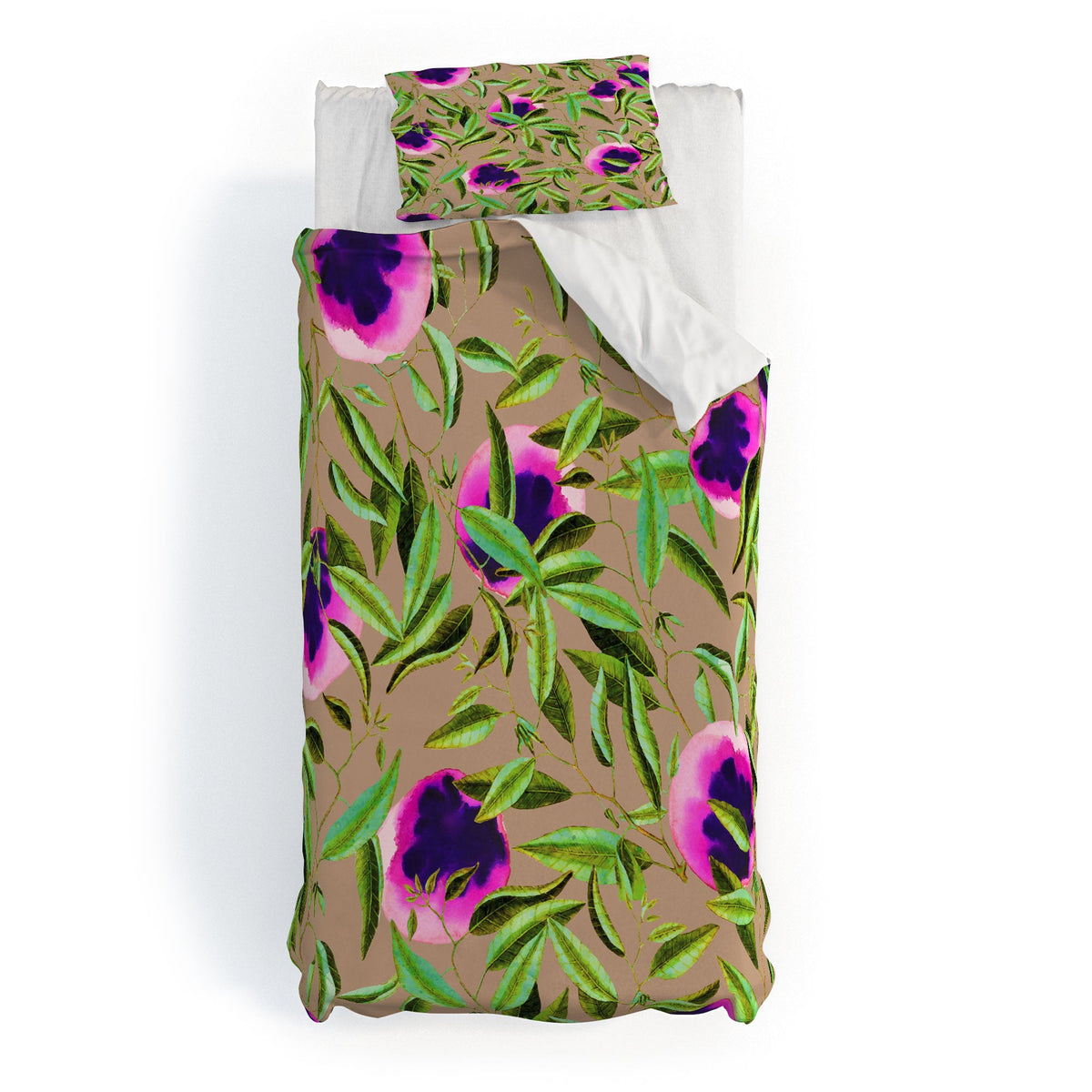83 Oranges Bon Vivant Duvet Cover