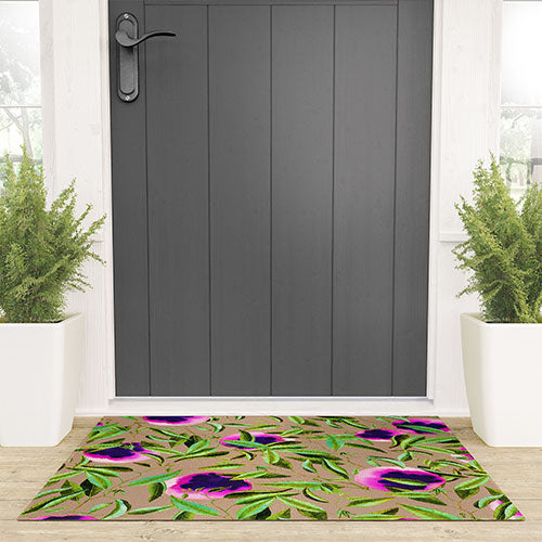 83 Oranges Bon Vivant Welcome Mat