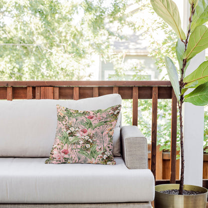 83 Oranges Botanic Outdoor Throw Pillow