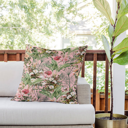 83 Oranges Botanic Outdoor Throw Pillow