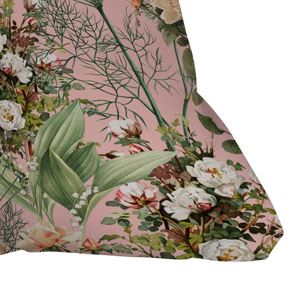 83 Oranges Botanic Outdoor Throw Pillow