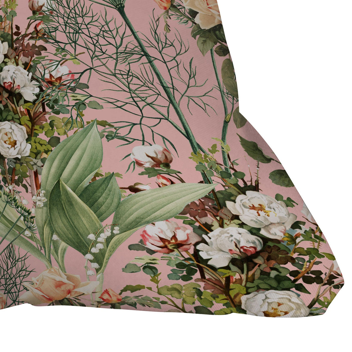 83 Oranges Botanic Outdoor Throw Pillow