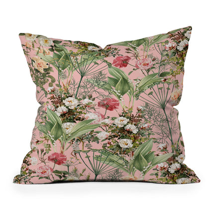 83 Oranges Botanic Outdoor Throw Pillow