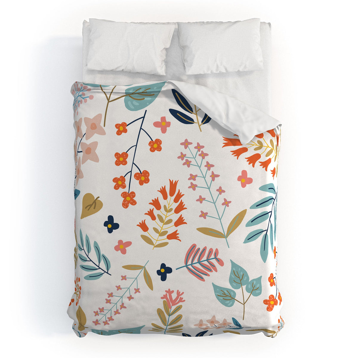 83 Oranges Botanical Harmony Duvet Cover