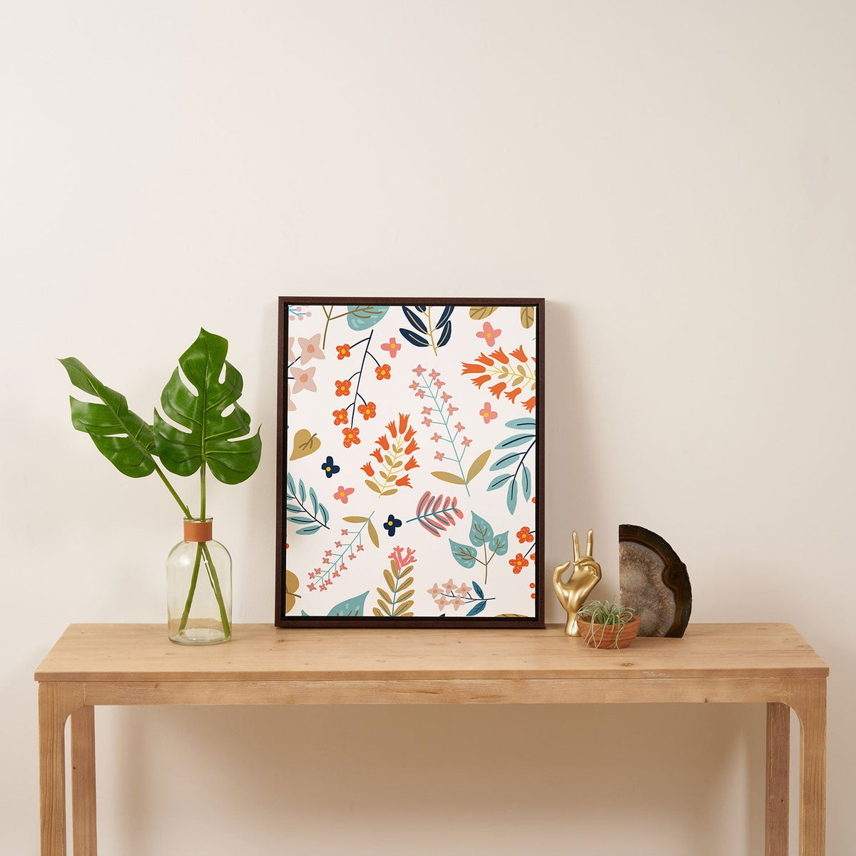 83 Oranges Botanical Harmony Art Canvas