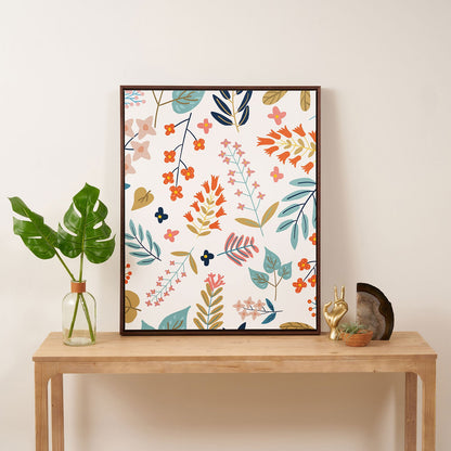 83 Oranges Botanical Harmony Art Canvas