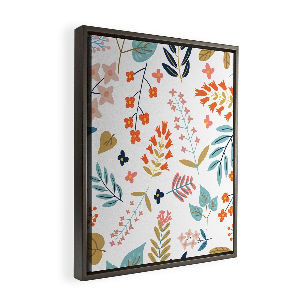83 Oranges Botanical Harmony Art Canvas
