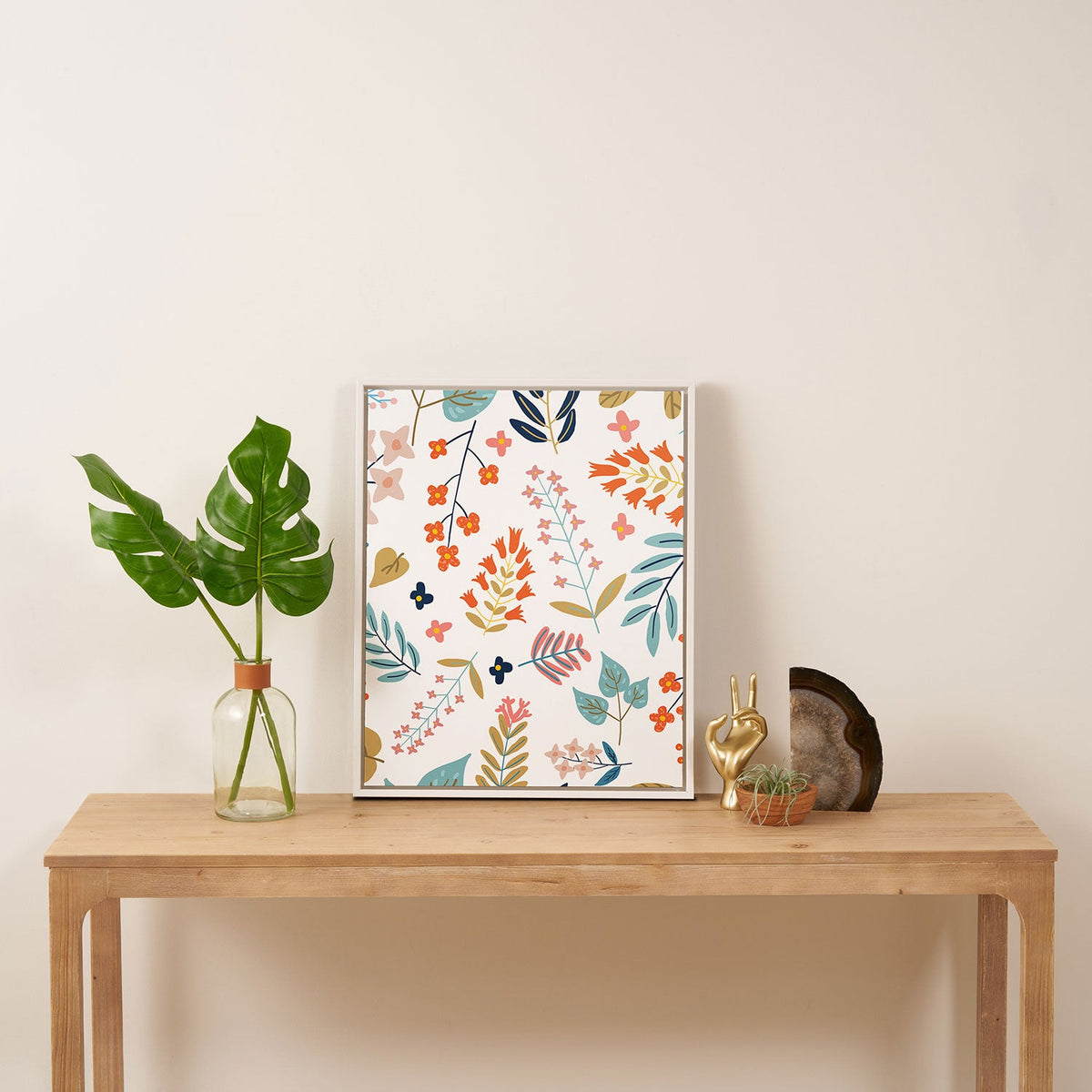 83 Oranges Botanical Harmony Art Canvas