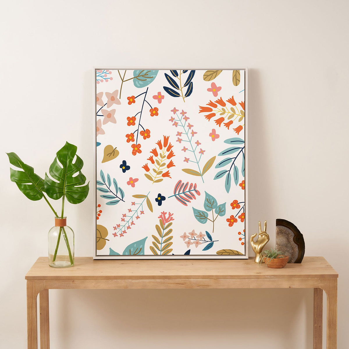 83 Oranges Botanical Harmony Art Canvas