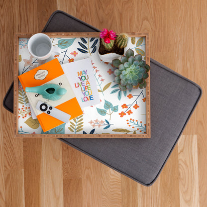 83 Oranges Botanical Harmony Rectangular Tray