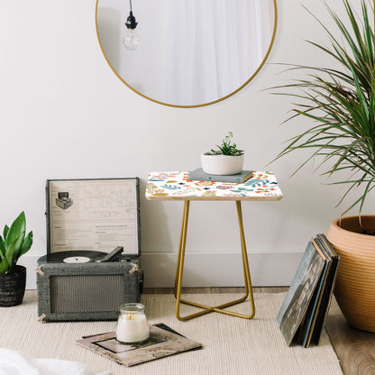 83 Oranges Botanical Harmony Side Table