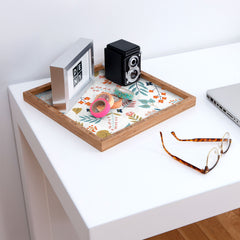 83 Oranges Botanical Harmony Square Tray