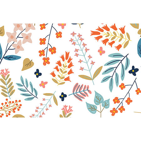 83 Oranges Botanical Harmony Wall Mural