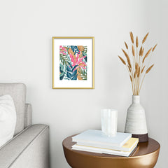 83 Oranges Botanicalia Metal Framed Art Print