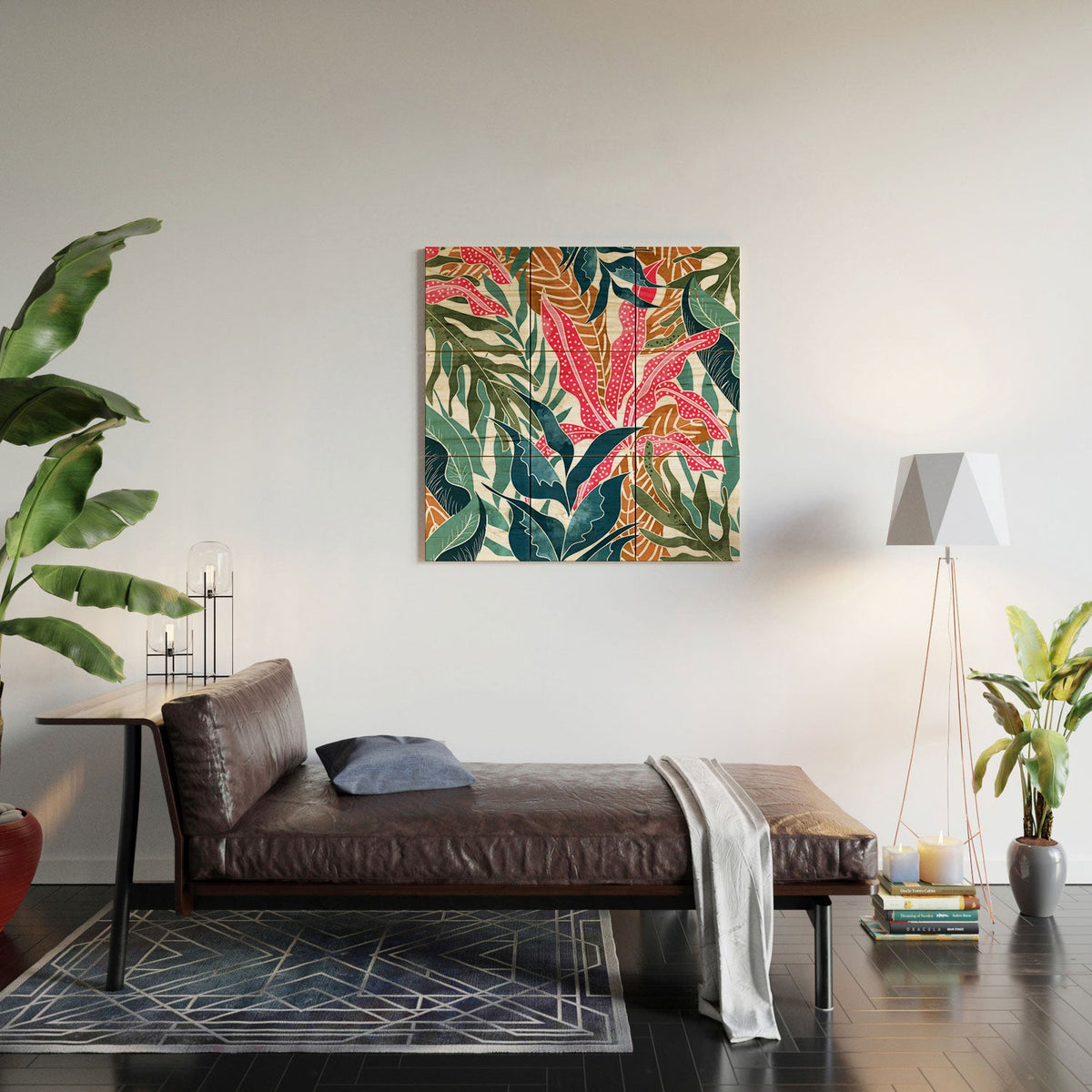 83 Oranges Botanicalia Wood Wall Mural