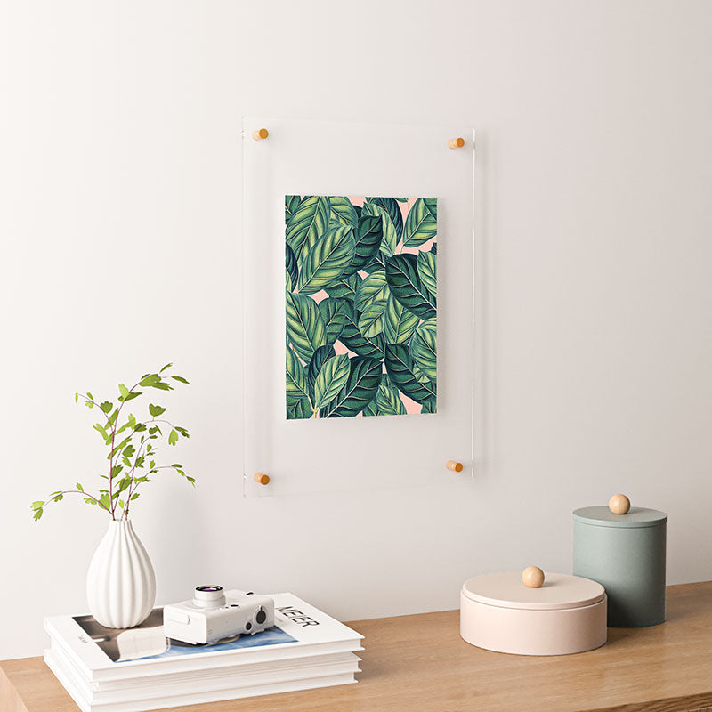 83 Oranges Botany Floating Acrylic Print