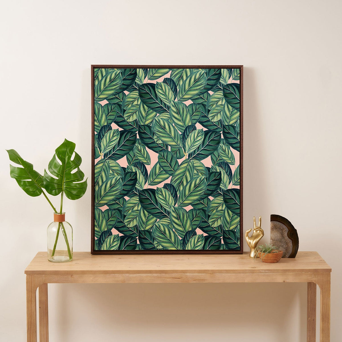 83 Oranges Botany Art Canvas